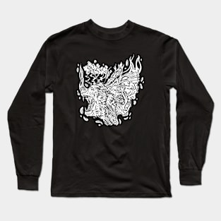 Into Ashes - Inktober 19-13 Long Sleeve T-Shirt